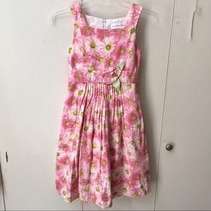 Pink Floral Spring Dress